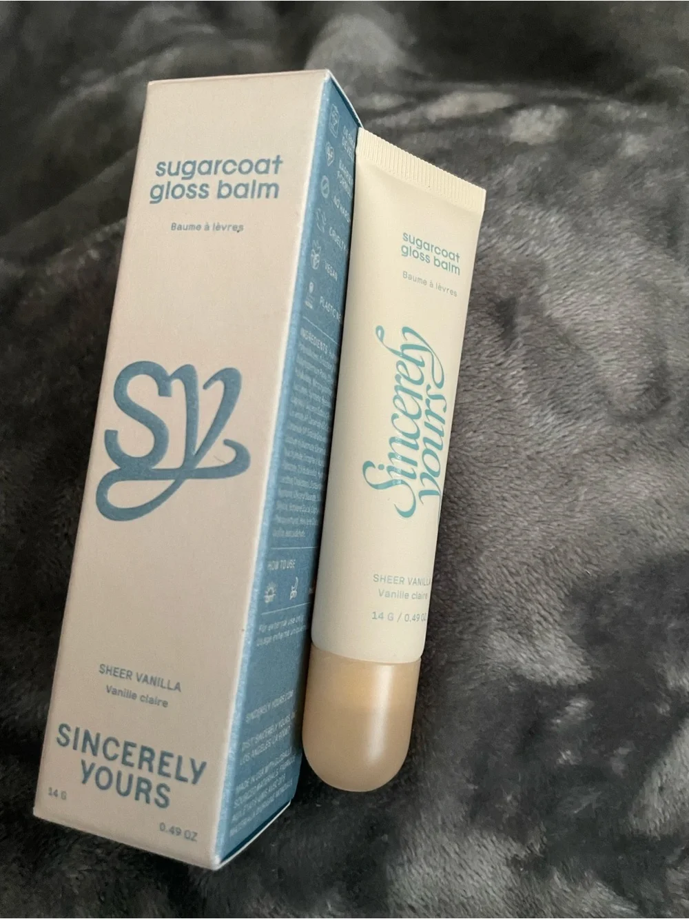 Sincerely Yours Sugarcoat Gloss Balm - Sheer Vanilla NEW!